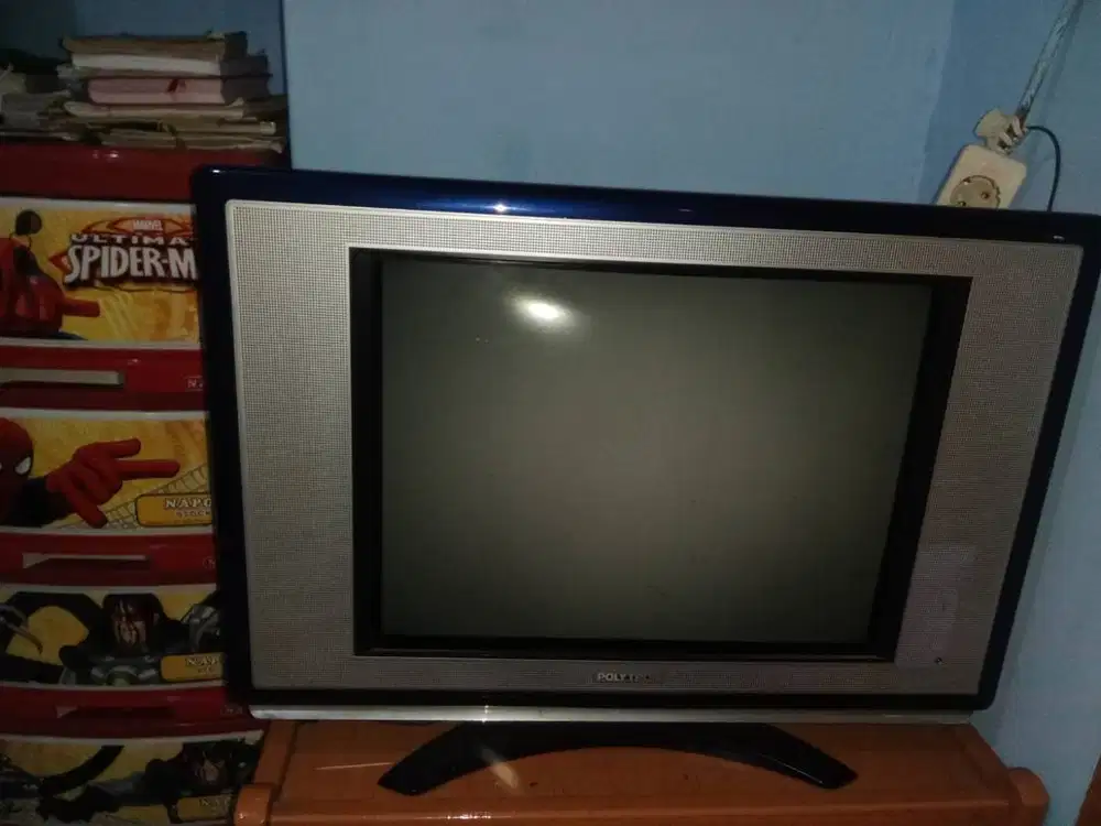 Dijual TV Polytron 21 inch & Set Top Box Bekas dan Bagus
