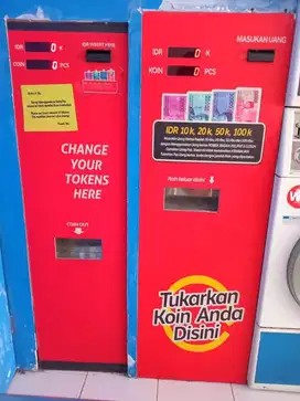 PROMO MESIN COIN CHANGER / BILL ACCEPTOR / TUKAR KOIN