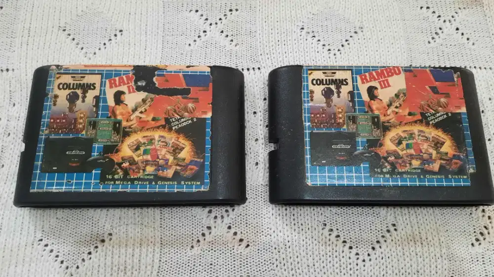 Kaset Sega 4 in 1 (untested)