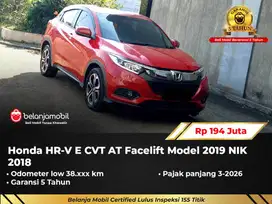 [ LOW KM ] Honda HRV HR-V HR V E CVT AT Merah Facelift 2018/2019