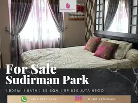 Dijual Apartement Sudirman Park 1 BR Furnished Bagus