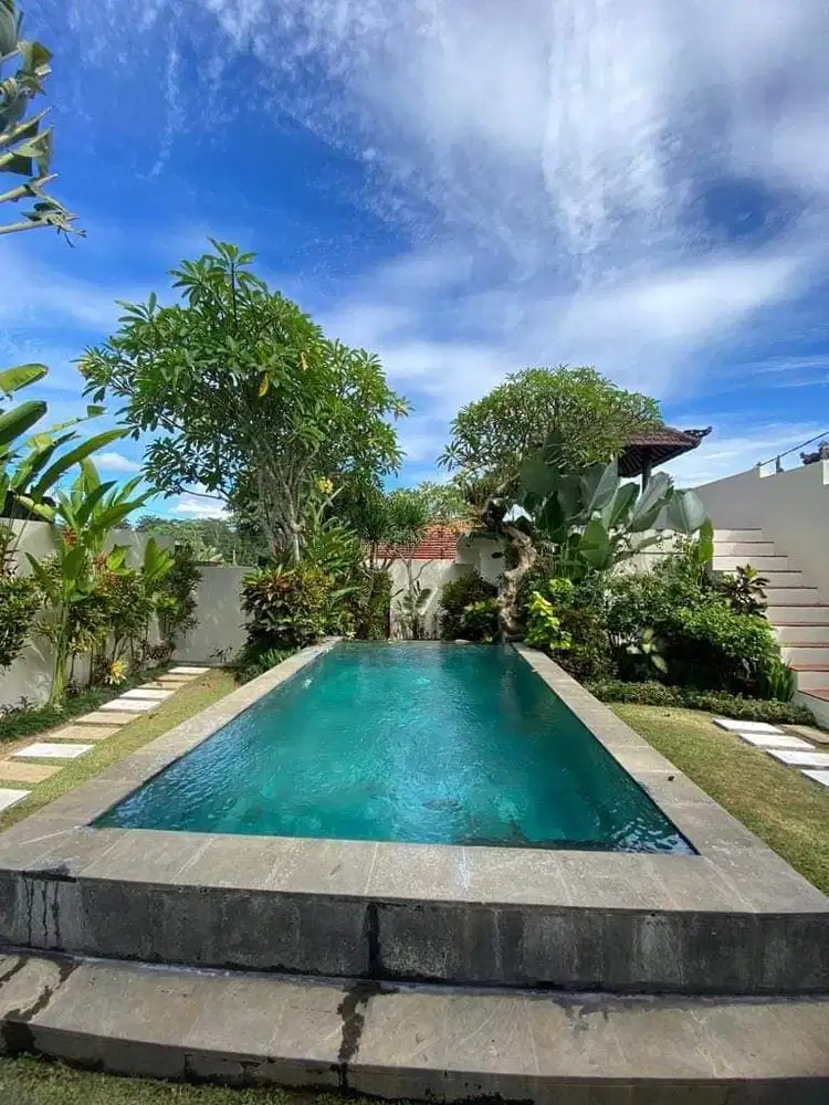 DIJUAL VILLA LANTAI 2 VIEW SAWAH DI TUMBAKBAYUH BALI