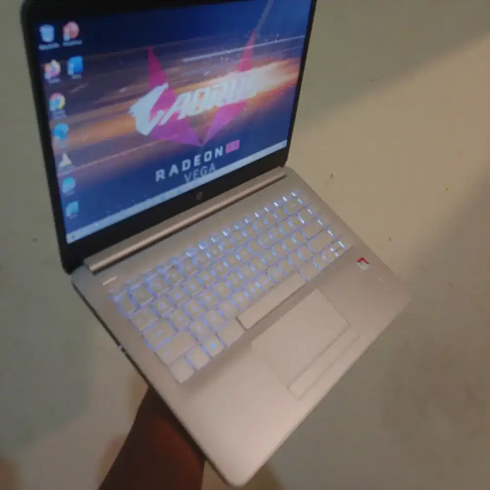 Jual laptop hp silver mulus