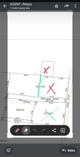 Dijual Kavling Lokasi Samping Pintu Gerbang Pasadena