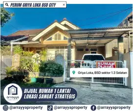 RUMAH LUAS SIAP HUNI DI GRIYA LOKA BSD .ARB88.