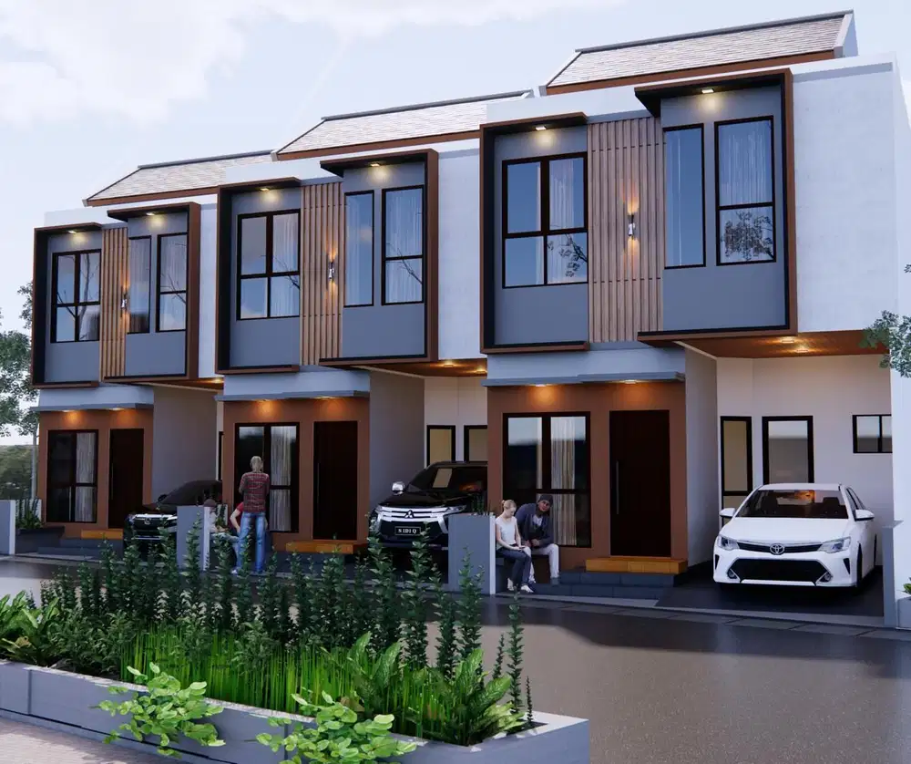 Rumah Baru Mewah Modern di II Cempaka Putih Barat Jakarta Pusat