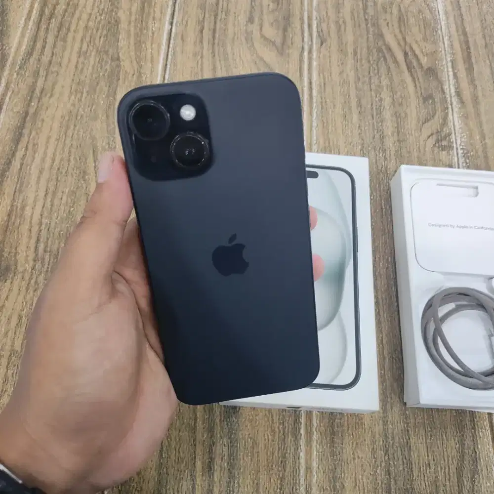 Apple iPhone 15 128GB Second iBox Mulus Fullset Original