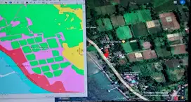 Tanah Darat Nempel Pantai Carita Tempat Port Kapal pesiar Anyer Banten