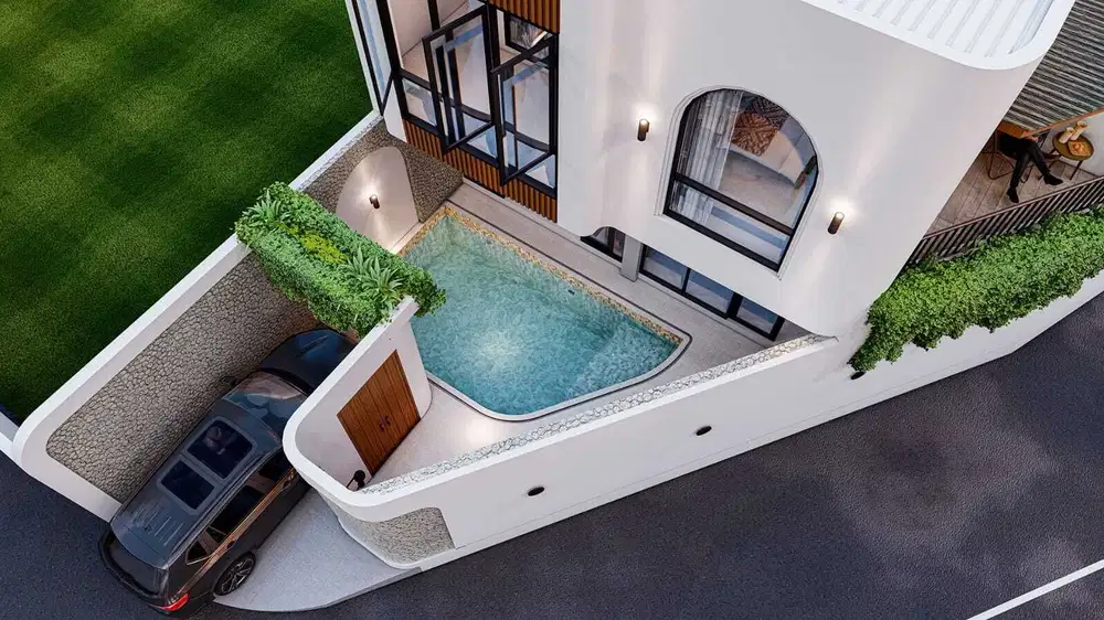 Dijual brand new 2 bedrooms Mediterania in Jimbaran