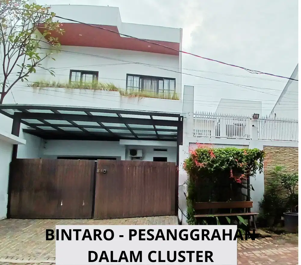 Rumah Murah Fully Furnished Dalam Cluster Bintaro Pesanggrahan Jakarta
