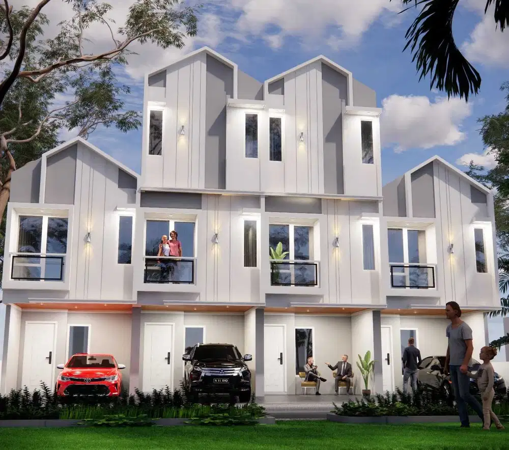 Di jual  rumah baru 2 Kamar tidur dekat kantor BPOM Percetakan Negara