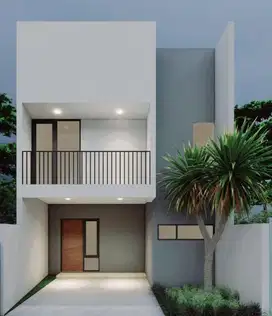 Rumah 2 Lantai Modern Di Ciracas Jaktim,Dkt Ke Stasiun LRT Ciracas