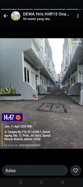 Rumah ready Siap Huni dengan lokasi strategis di Sunter Jakarta Utara