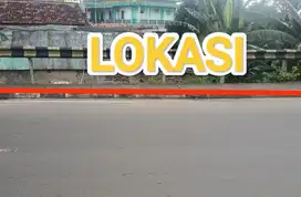 Tanah di jalan raya lingkar kota serang banten