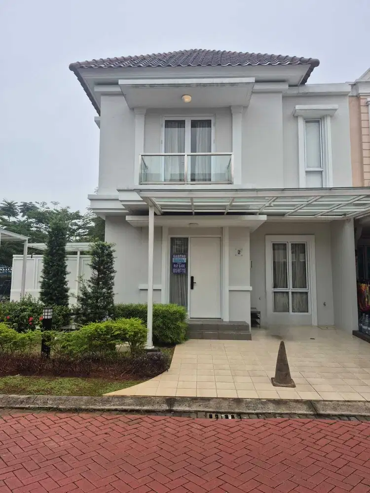 Dijual Rumah mewah 2 lantai hoek tinggal bawa koper di Gading Serpong