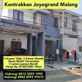 Kontrakkan 4 Kamar Tidur Merjosari Dekat Kampus Malang