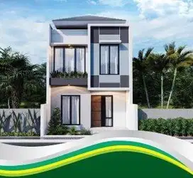 Rumah 2Lt Indent Jatibening Bekasi Dkt Jalan Kalimalang