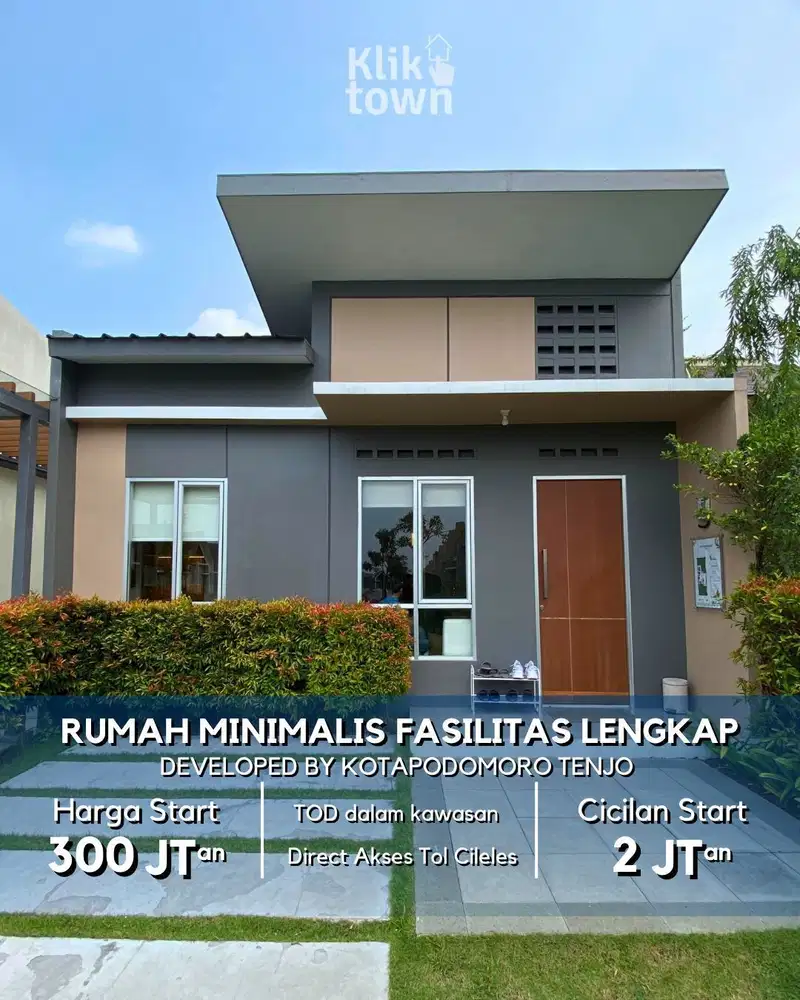 Dijual Cepat Rumah tipe 36 di tenjo - 30 menit dari statiun cisauk