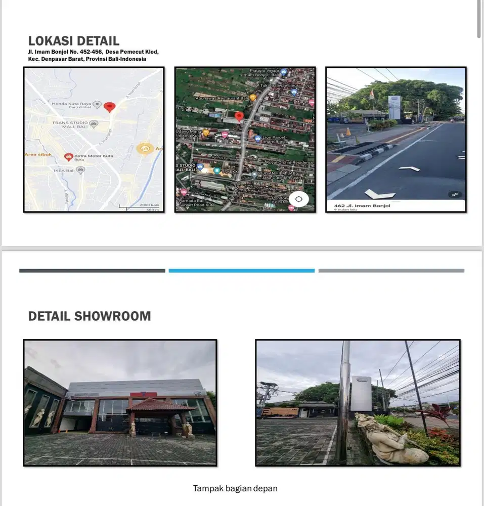 Ex showroom Honda  jl.imam bonjol denpasar bali