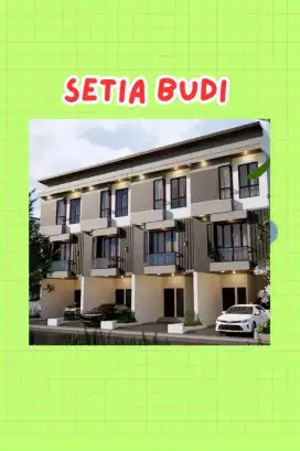 Di Jual Rumah Baru 3 lantai di Setia Budi