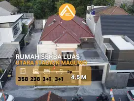 Jual Rumah Utara Stadion Maguwoharjo Siap Huni Serba Luas