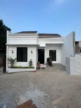RUMAH MURAH HANYA 5 MENIT KE PINTU TOL KUKUSAN BEJI LINGKUNGAN ASRI