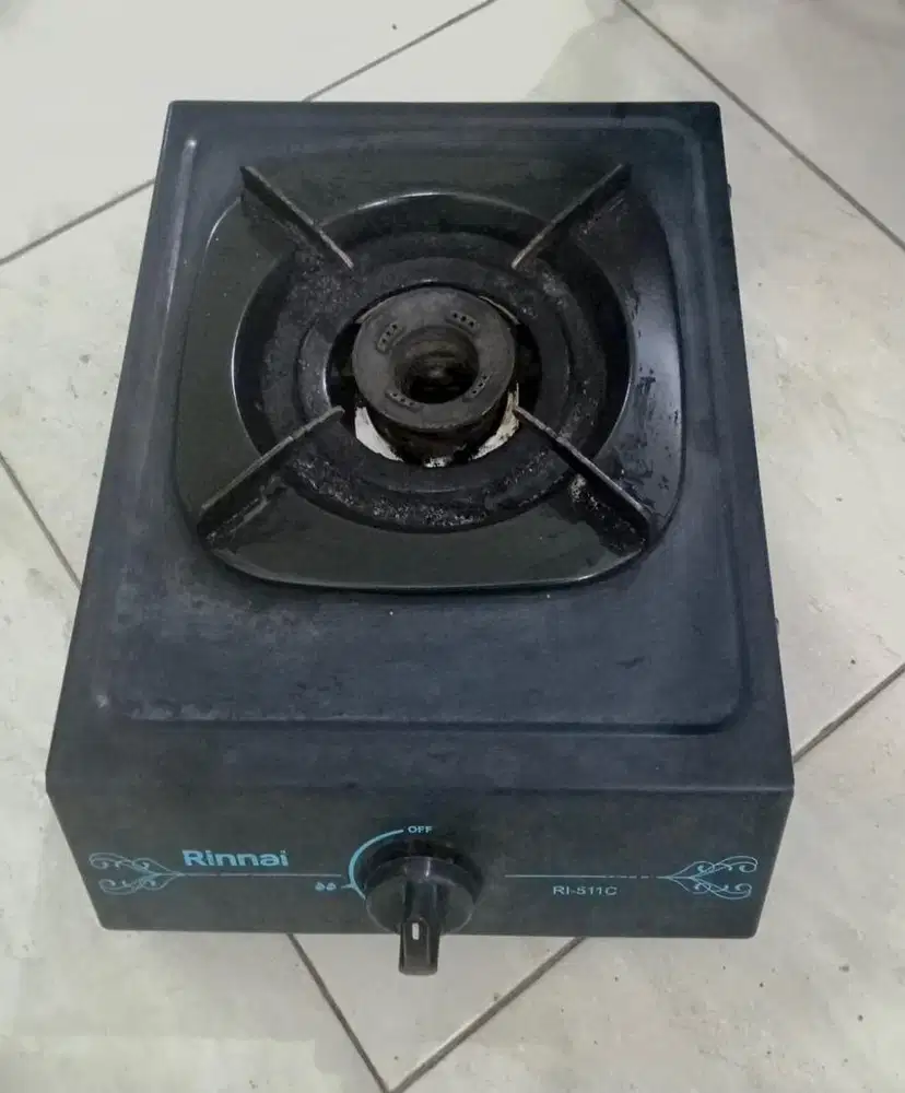 Dijual kompor merk Rinnai 1 tungku type RI-511c