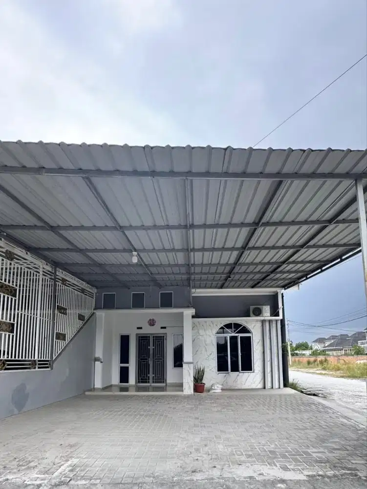 RUMAH CLUSTER SIAP HUNI POISISI HOOK JL KARYA BAKTI RIAU UJUNG