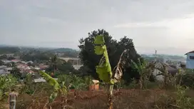 dijual tanah kavling luas view bagus di mainroad padalarang