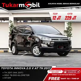 [BERGARANSI] TOYOTA INNOVA V 2.0 BENSIN METIK TAHUN 2017 PAJAK PANJANG