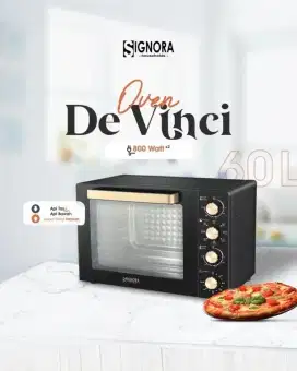 Dijual Oven De Vinci 60 Lt Signora
