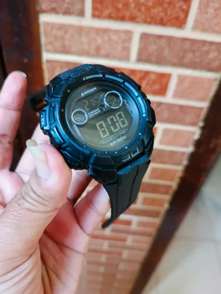 Jual jam Eiger Ataca full black