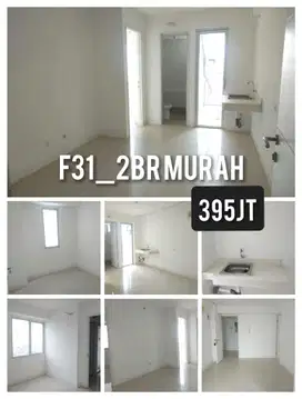 Jual murah 2BR kosongan apartemen Bassura City tower Flamboyan
