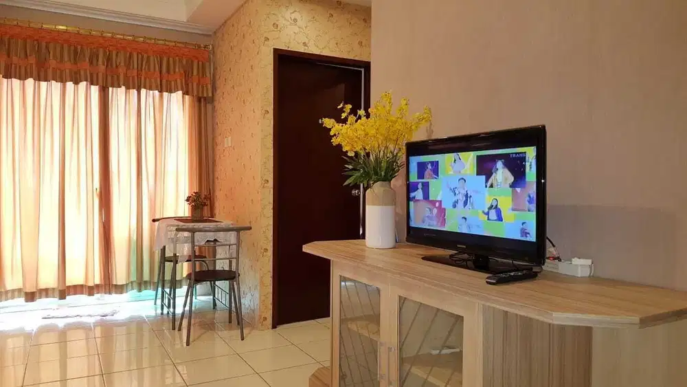 2BR FF Bagus View CP Apt.Mediterania Garden Res 2
