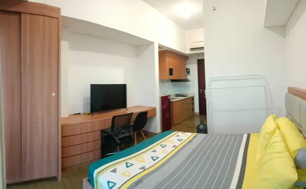 DIJUAL CEPAT CASA DE PARCO TYPE STUDIO FULL FURNISH