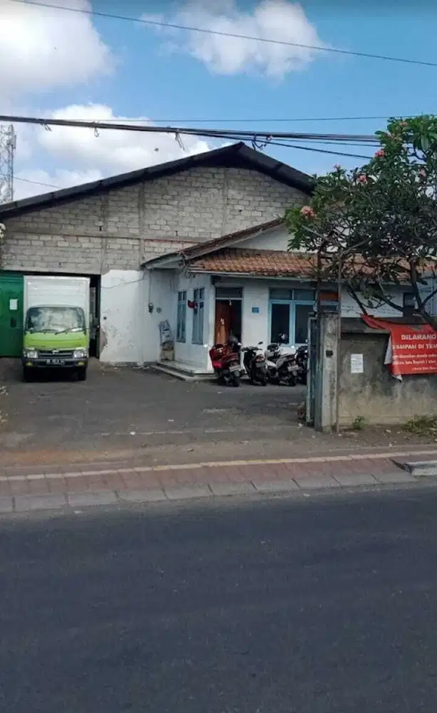 Sewakan Gudang 500 m2 ,luas 8 are di Denpasar Timur Bali