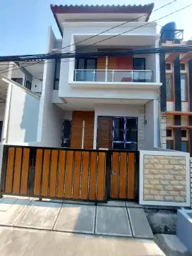 Rumah cantik fresh baru jadi dijual cepat bu