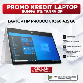BISA KREDIT LAPTOP TANPA DP HP PROBOOK X360 435 G6 AMD RYZEN 5