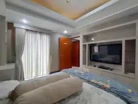2 BR 2kamar mandi furnish interior view pool Apt.Royal Mediterania