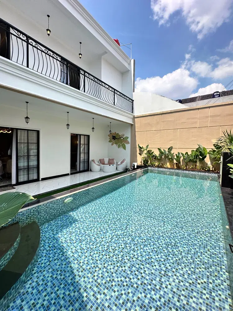 Rumah Baru Mewah Termurah Tanah Luas Full Furnished Di Jagakarsa