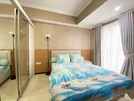 2 br plus furnish bagus 2 kamar mandi Apt.Royal mediterania dekat CP