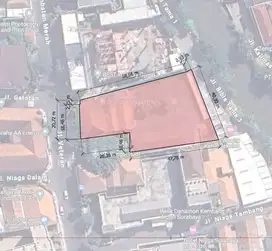 Dijual Tanah+Bangunan Jaman Belanda Jalan Veteran Surabaya Pusat