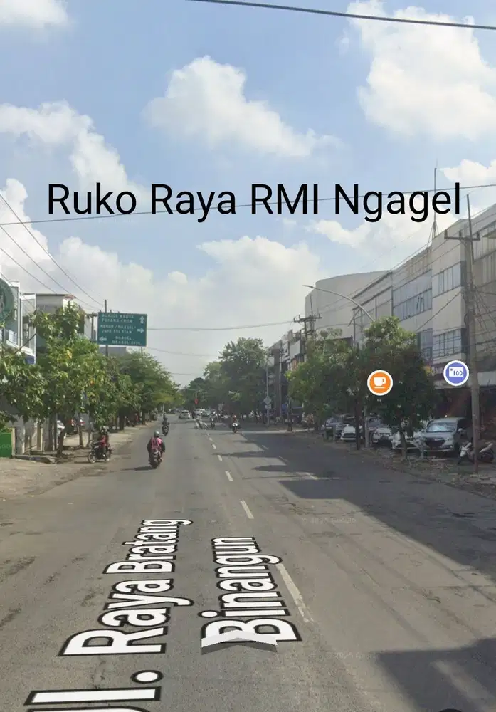 Raya RMI Bratang Binangun Ngagel Ruko