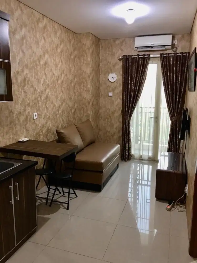 Disewakan 1BR Woodland Park Residence Lantai Rendah