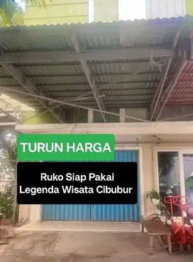 Turun Harga Ruko Siap Pakai Usaha di Legenda Wisata Cibubur