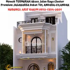 Mewah TERMURAH Akses Jalan Raya Cluster Premium JAGAKARSA