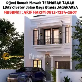 Dijual Rumah Mewah TERMURAH TANAH LUAS Cluster Jalan Raya JAGAKARSA