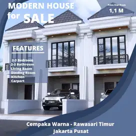 Di Jual Cepat Rumah Modern Di Cempaka Putih Timur Jakarta Pusat