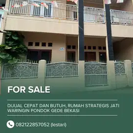 Dijual Cepat Dan Butuh, Rumah Strategis Jati Waringin Pondok Gede Beka