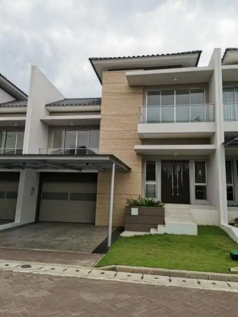 Sewa Rumah Golf Island PIK Type 10x25 2,5lantai brand new termurah